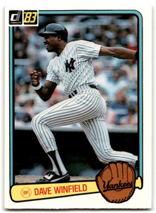 1983 Donruss #409 Dave Winfield VG New York Yankees 