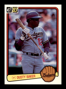 1983 Donruss #462 Dusty Baker VG Los Angeles Dodgers 
