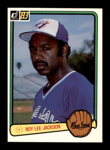 1983 Donruss #479 Roy Lee Jackson VG Toronto Blue Jays 