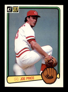 1983 Donruss #481 Joe Price VG Cincinnati Reds 