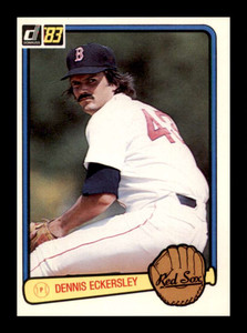 SOLD 20133 1983 Donruss #487 Dennis Eckersley VG Boston Red Sox 
