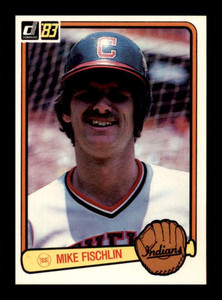 1983 Donruss #489 Mike Fischlin VG Cleveland Indians 