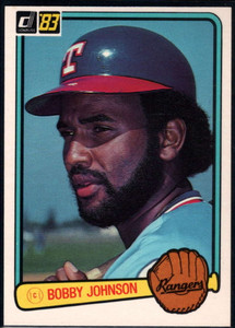 1982 Topps Traded #50T Lamar Johnson VG Texas Rangers