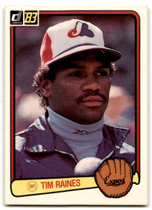  1984 Donruss #299 Tim Raines NM+ Montreal Expos