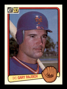 1983 Donruss #599 Gary Rajsich VG RC Rookie New York Mets 