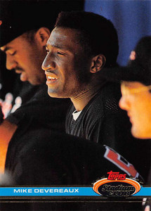 1991 Stadium Club #555 Mike Devereaux VG Baltimore Orioles 