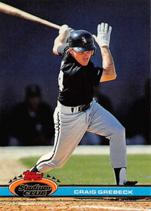 1991 Stadium Club #559 Craig Grebeck VG Chicago White Sox 