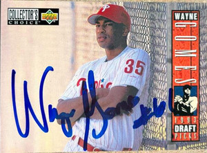 Wayne Gomes Autographed 1994 Collector's Choice #22