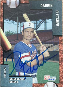 Darrin Fletcher Autographed 1992 Fleer/ProCards #1861