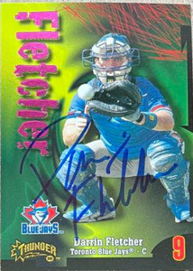 Darrin Fletcher Autographed 1998 Circa Thunder #119