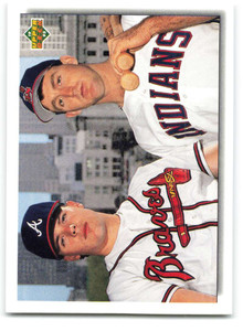 1992 Upper Deck #1 Jim Thome/Ryan Klesko CL VG Cleveland Indians/Atlanta Braves 