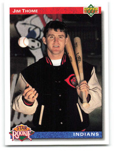1992 Upper Deck #5 Jim Thome VG Cleveland Indians 