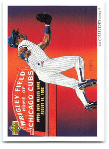 1992 Upper Deck #35 Shawon Dunston TC VG Chicago Cubs 