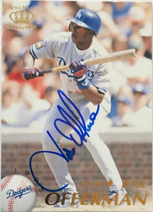 Jose Offerman Autographed 1995 Pacific #223
