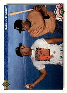 1992 Upper Deck #84 Gary Sheffield/Dwight Gooden VG New York Mets/Milwaukee Brewers 