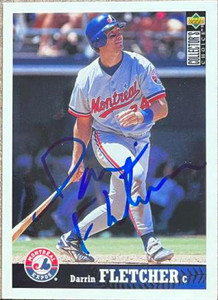 Darrin Fletcher Autographed 1997 Collector's Choice #387