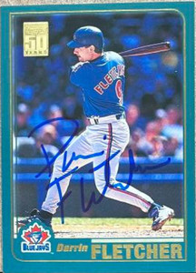 Darrin Fletcher Autographed 2001 Topps #318