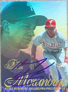 Mickey Morandini Autographed 1997 Flair Showcase #134 ID: 132853