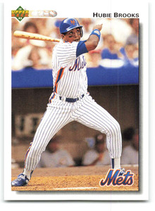 1992 Upper Deck #114 Hubie Brooks VG New York Mets 