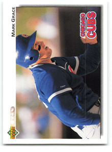 1992 Upper Deck #143 Mark Grace VG Chicago Cubs 