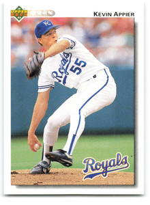 1992 Upper Deck #159 Kevin Appier VG Kansas City Royals 