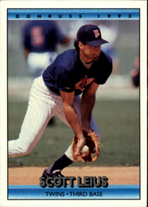 1992 Donruss #359 Scott Leius VG Minnesota Twins 
