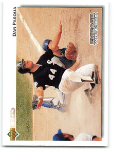 1992 Upper Deck #281 Dan Pasqua VG Chicago White Sox 