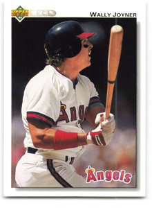 1992 Upper Deck #343 Wally Joyner VG California Angels 