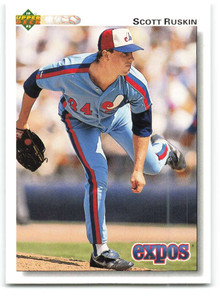1992 Upper Deck #384 Scott Ruskin VG Montreal Expos 