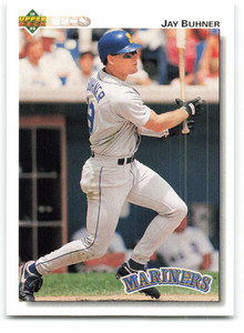 1994 Jay Buhner, Mariners, 1 Fleer Extra Bases #162, Itm#B293