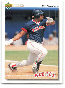 1991 Stadium Club #543 Mo Vaughn VG Boston Red Sox - Under the Radar Sports