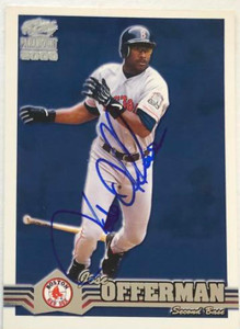 Jose Offerman Autographed 2000 Pacific Paramount #70