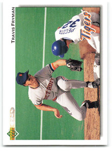1992 Upper Deck #466 Travis Fryman VG Detroit Tigers 
