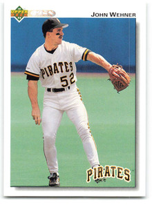 1992 Upper Deck #469 John Wehner VG Pittsburgh Pirates 
