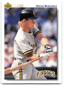 1992 Upper Deck #488 Steve Buechele VG Pittsburgh Pirates 