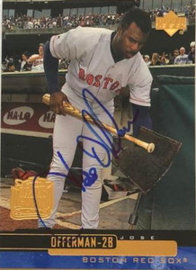 Jose Offerman Autographed 2000 Upper Deck #61