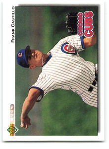 1992 Upper Deck #526 Frank Castillo VG Chicago Cubs 