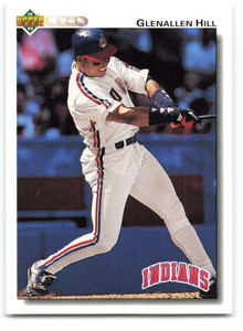 1992 Upper Deck #558 Glenallen Hill VG Cleveland Indians 