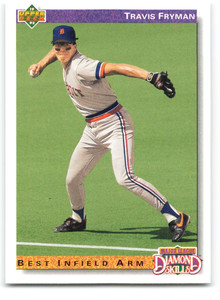 1992 Upper Deck #643 Travis Fryman DS VG Detroit Tigers 