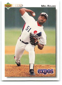 1992 Upper Deck #683 Mel Rojas VG Montreal Expos 