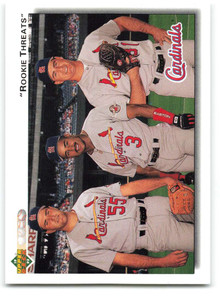 1992 Upper Deck #702 Mark Clark/Brian Jordan/Donovan Osborne VG St. Louis Cardinals 