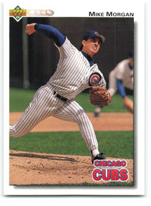 1992 Upper Deck #703 Mike Morgan VG Chicago Cubs 