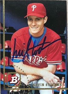 Kevin Stocker Autographed 1994 Bowman #252