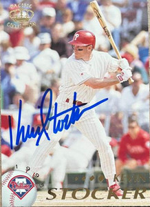 Kevin Stocker Autographed 1995 Pacific #338