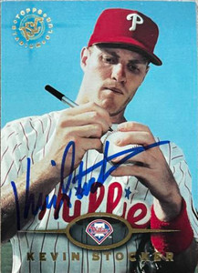 Kevin Stocker Autographed 1995 Stadium Club #346