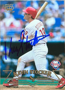 Kevin Stocker Autographed 1998 Pacific #388
