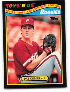 1991 Topps Toys R Us Rookies #6 Pat Combs NM_MT Philadelphia Phillies 