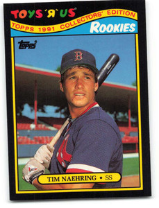 1991 Topps Toys R Us Rookies #22 Tim Naehring NM_MT Boston Red Sox 