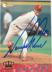 Tommy Greene Autographed 1994 Pacific #475