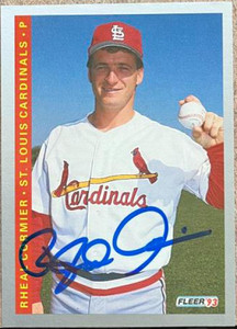 Rheal Cormier Autographed 1993 Fleer #124